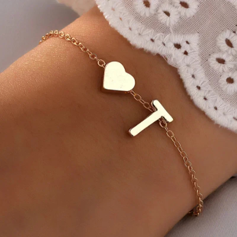 the Initial Letter Bracelets