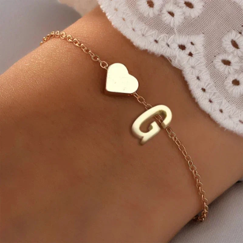 the Initial Letter Bracelets