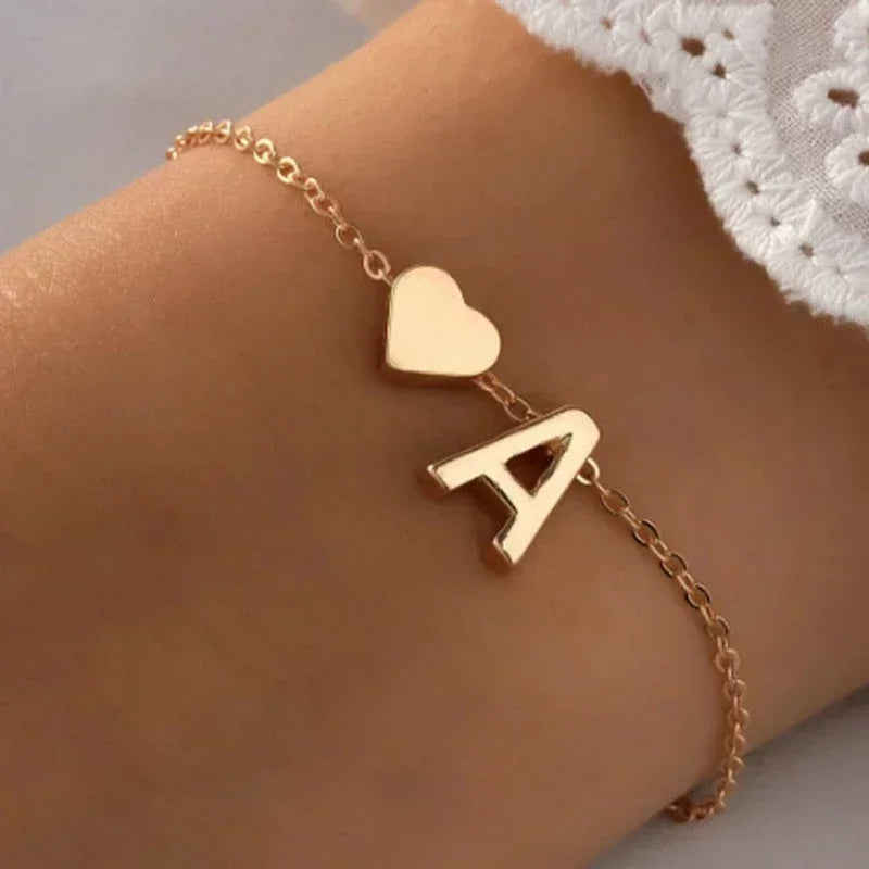 the Initial Letter Bracelets