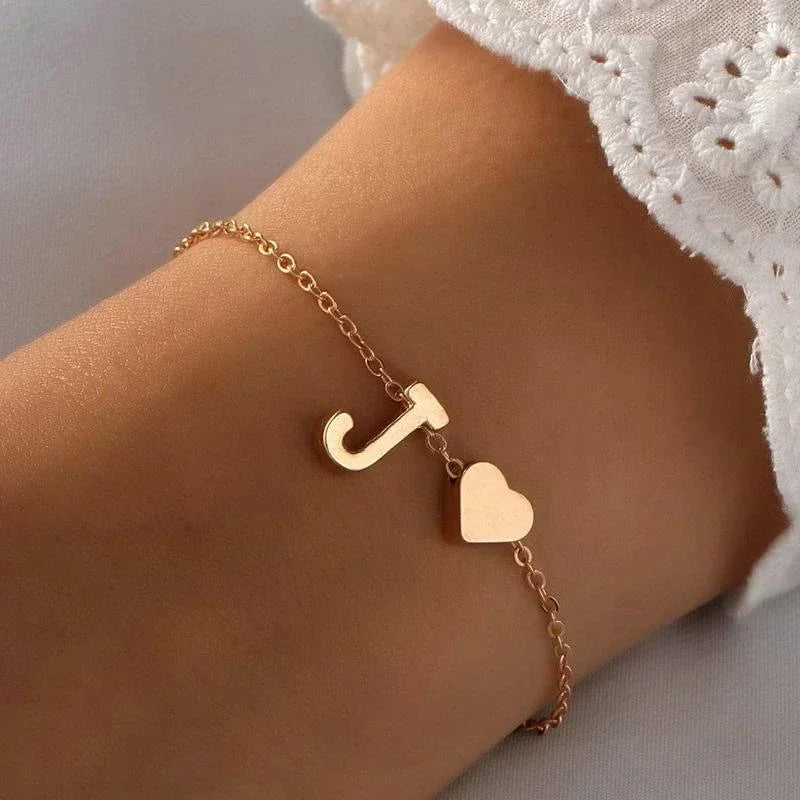 the Initial Letter Bracelets