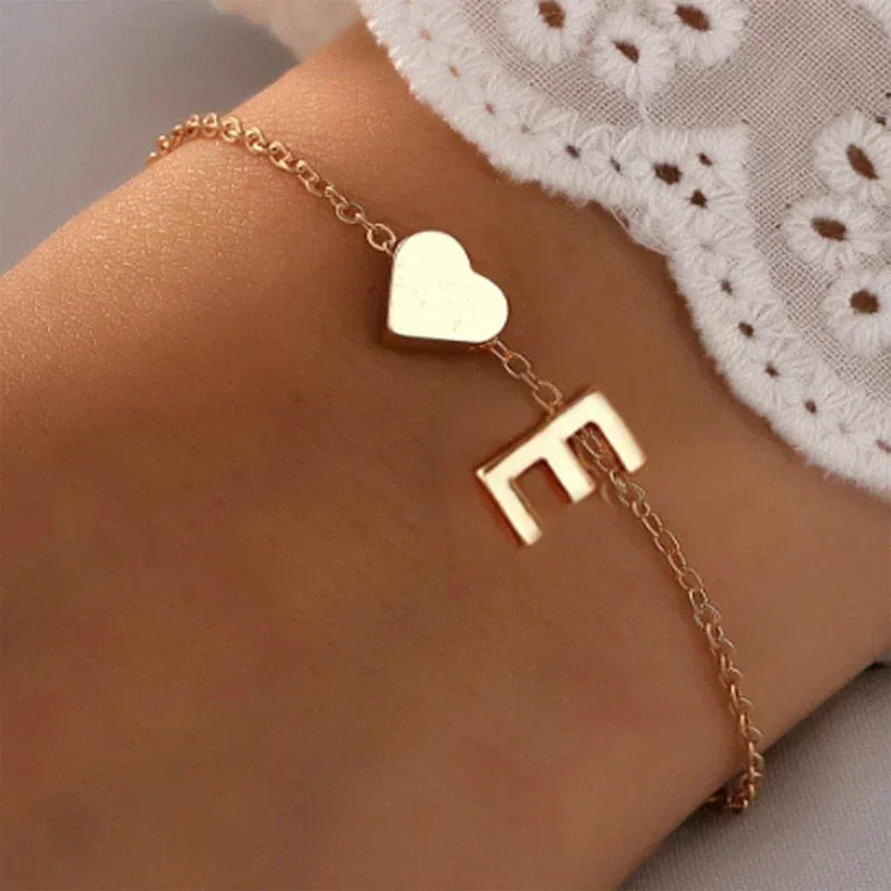 the Initial Letter Bracelets