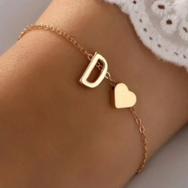 the Initial Letter Bracelets