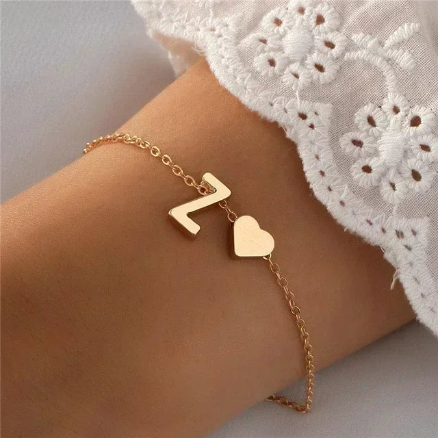 the Initial Letter Bracelets