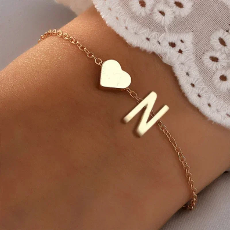 the Initial Letter Bracelets