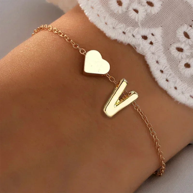 the Initial Letter Bracelets