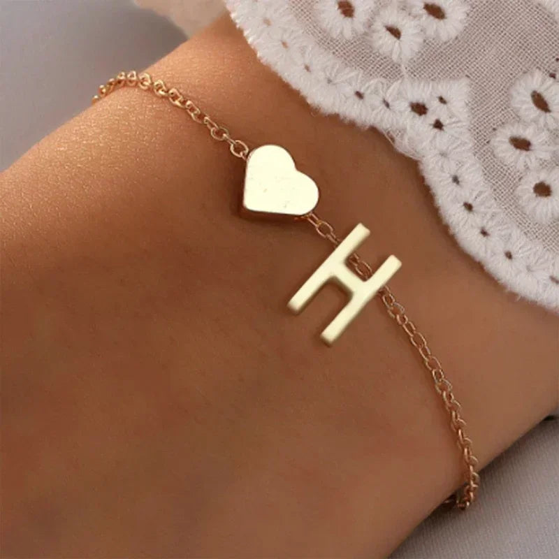 the Initial Letter Bracelets