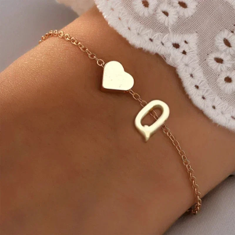 the Initial Letter Bracelets