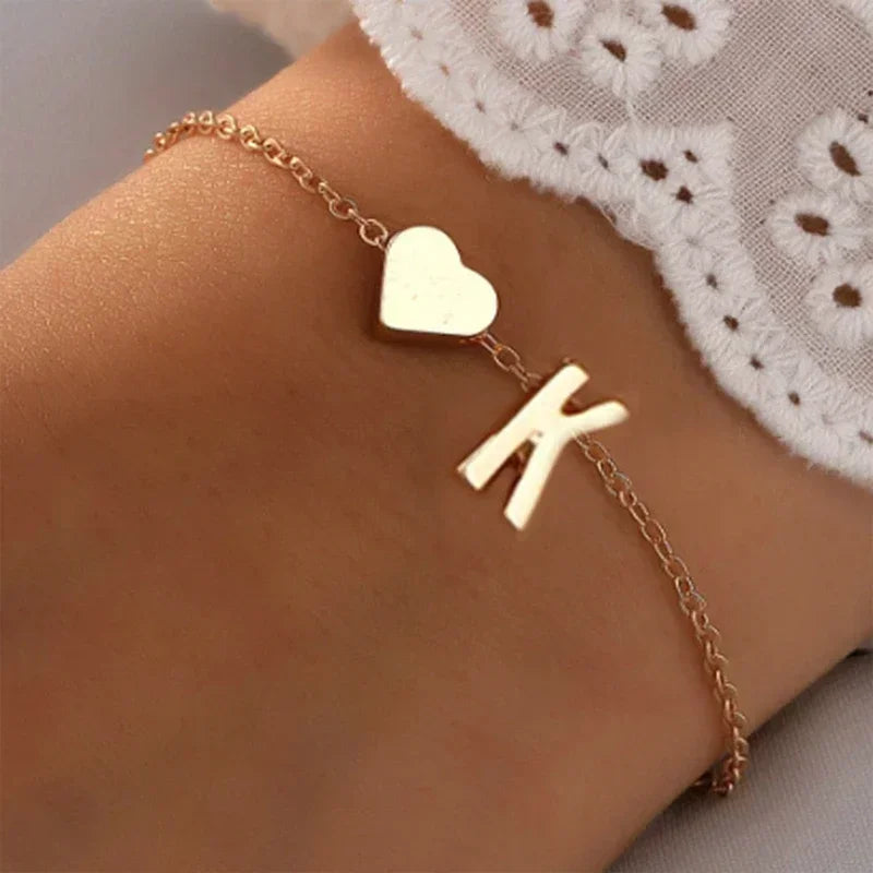 the Initial Letter Bracelets