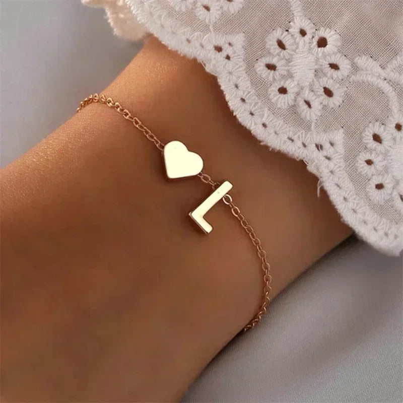 the Initial Letter Bracelets